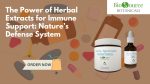 Premium quality botanical extracts