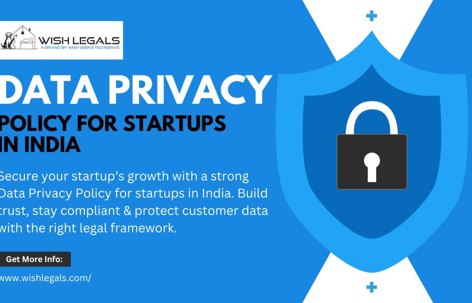 Data Privacy Policy for startups in India