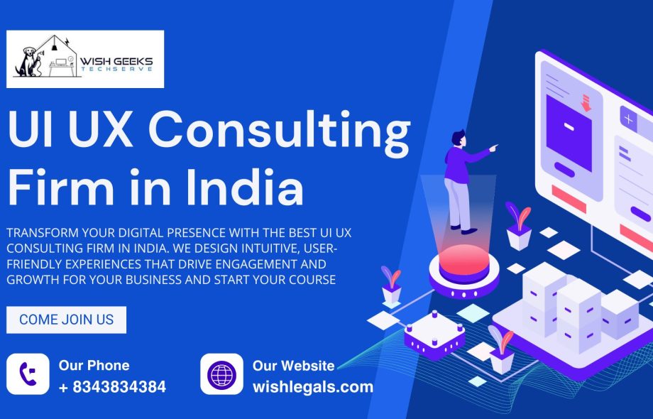 UI UX Consulting Firm in India