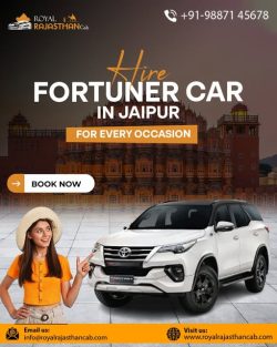 Toyota Fortuner Rental Jaipur