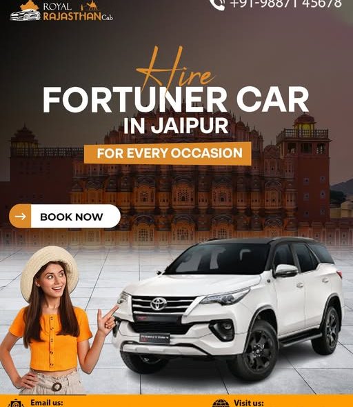 Toyota Fortuner Rental Jaipur
