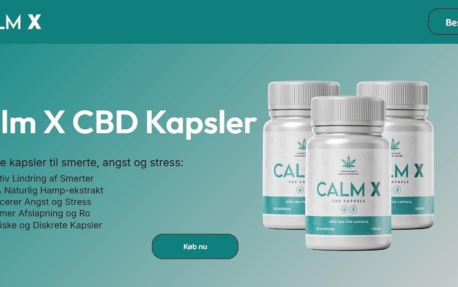Calm X CBD Capsules Denmark