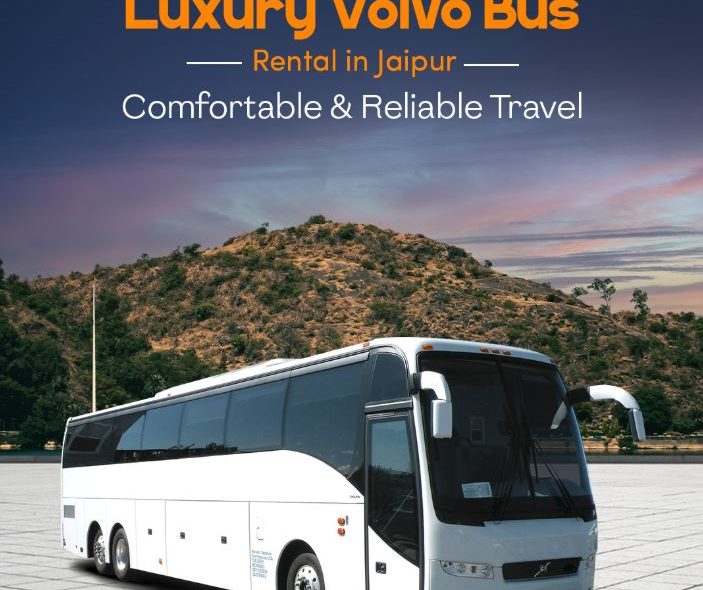 Luxury Volvo Bus Rental Jaipur