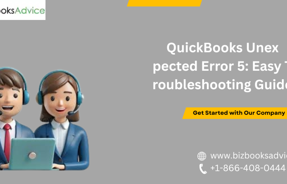 QuickBooks Unexpected Error 5