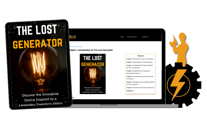 The Lost Generator Reviews: The "Lost" Edison Secret That Could Change Your Life, Or Your Wallet.
