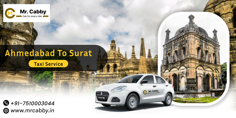 Ahmedabad to Surat Cab Service