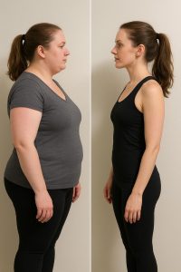all day slimming tea befor after