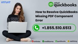 QuickBooks missing PDF component error