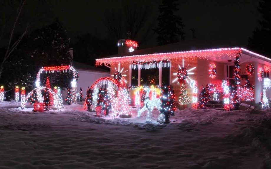 Holiday Lights in Winnipeg