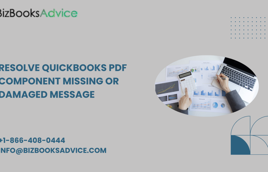 QuickBooks Detected that a Component Required to Create PDF