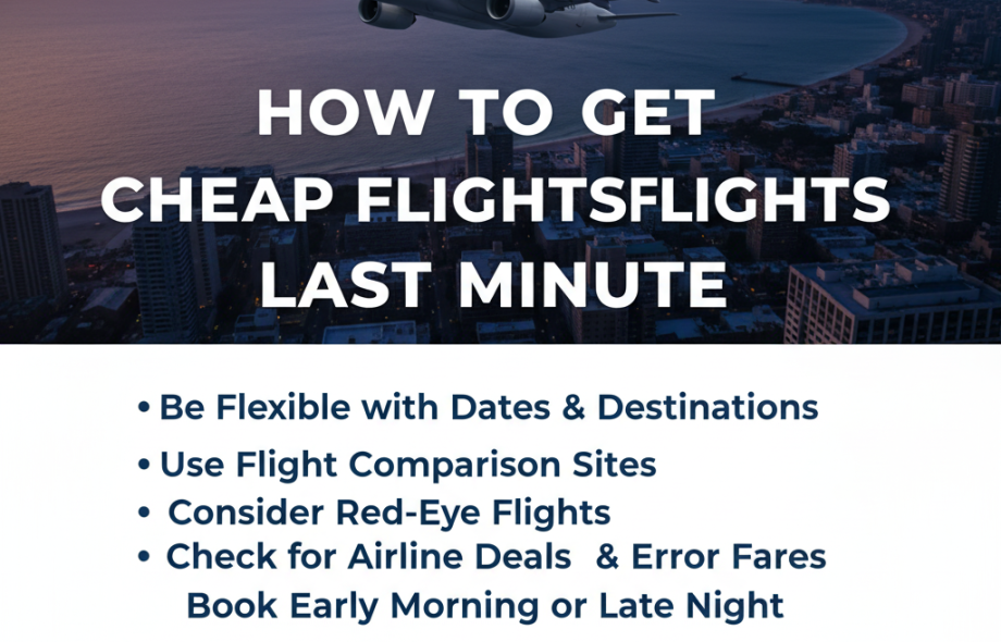 how to get cheap flights last minute