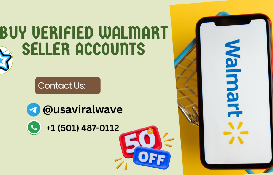 Buy Verified Walmart Seller Accounts