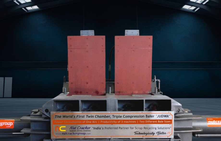 Double Chamber Baler Press Machine