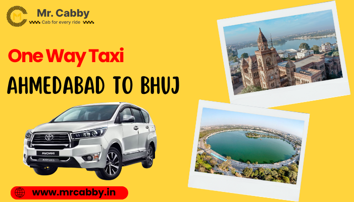 One Way Taxi from Ahmedabad to Bhuj